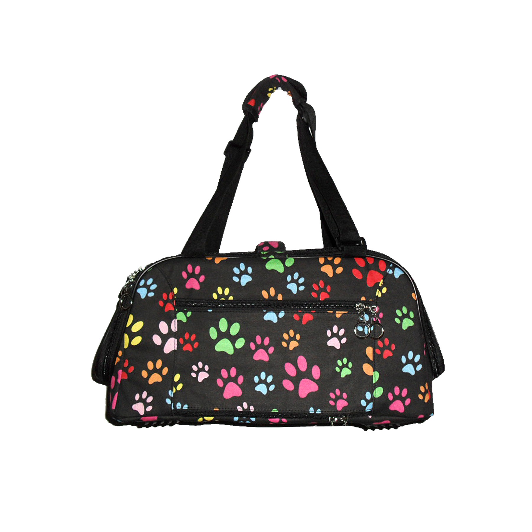 Dog Soft Shoulder Travel Bag - paw prints